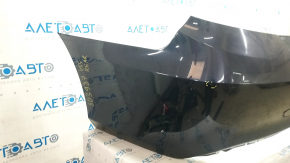 Rear bumper bare Toyota Camry v55 15-17 usa blue, dented, worn, broken mount