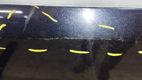 Rear bumper bare Toyota Camry v55 15-17 usa blue, dented, worn, broken mount