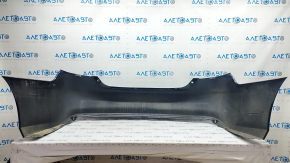Rear bumper bare Toyota Camry v55 15-17 usa blue, dented, worn, broken mount