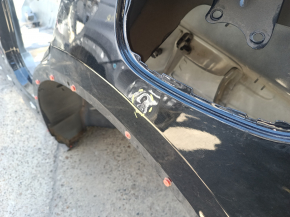 Quarter wing rear left Alfa Romeo Stelvio 18-21 on the body, black, dent