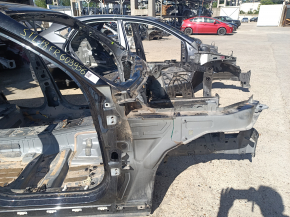 Quarter front right Alfa Romeo Stelvio 18-21 on the body, black