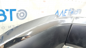Side mirror right Lexus NX200t NX300h 15-17 13 pins, turn signal, auto-dimming, heated, BSM, graphite, sand on chrome