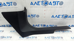 Door sill trim front right Alfa Romeo Stelvio 18- black, broken fastening, scratches