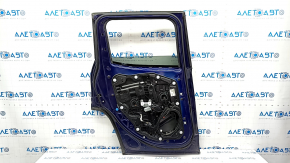 Door assembly rear left Jeep Renegade 15- blue 888, tinted, butt