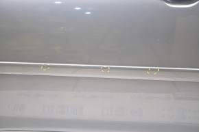 Door assembly front left Toyota Highlander 08-13 keyless, silver 9AG, bump, scratches on the overlay