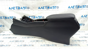 Console central armrest Lexus NX200t NX300h 15-17 leather black, scratches