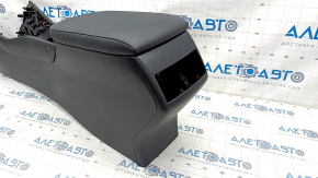 Console central armrest Lexus NX200t NX300h 15-17 leather black, scratches