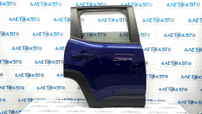 Door assembly rear right Jeep Renegade 15- blue 888, tinted, bumps, dent