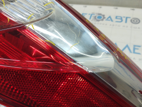 Light outer wing right Toyota Camry v55 15-17 usa scratches, chip on glass, crack