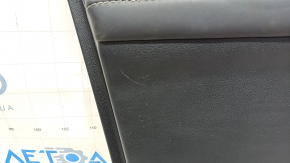 Door trim card front left Lexus NX200t NX300h 15-17 leather black, brown insert, scratches, for cleaning