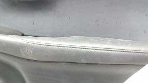 Door trim card rear right Lexus NX200t NX300h 15-17 leather black, brown insert, scratches, for cleaning