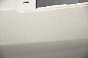 Door trim card rear left Toyota Highlander 08-13 gray, with insert for light wood, scratch, for cleaning