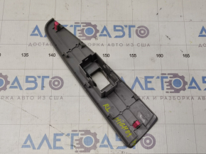Rear left window lift control trim Toyota Highlander 08-13 gray