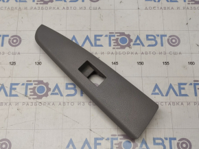 Rear right window lift control trim Toyota Highlander 08-13 gray