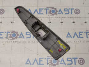 Rear right window lift control trim Toyota Highlander 08-13 gray