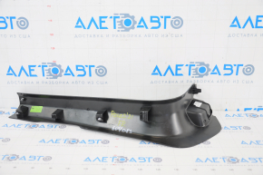 Door sill trim front right inner Polestar 2 21- black minor scratches
