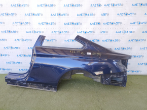 Quarter wing rear left BMW 4 F32 14-20 Coupe blue, bumps, dented