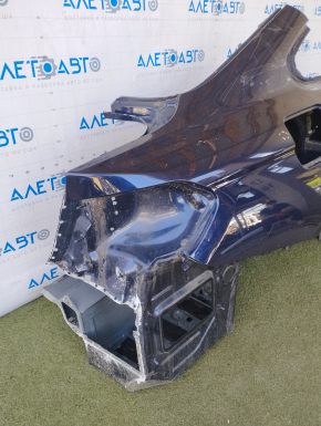 Quarter wing rear right BMW 4 F32 14-20 Coupe blue, bumps, dented