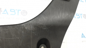 Trunk opening trim Toyota Camry v55 15-17 usa black rubbed
