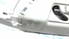 Center pillar trim upper belt left Honda Clarity 18-21 usa gray, needs cleaning, scratches, broken mount