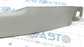 Rear pillar trim left lower Honda Clarity 18-21 usa, gray, scratches