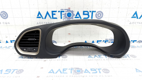 Left dashboard air duct deflector Jeep Renegade 15 - with frame, beige insert, broken mount