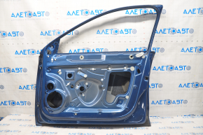 Door bare front right VW Jetta 11-18 USA blue LD5L, dents, dents on the edge