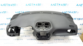 Torpedo front panel with AIRBAG Jeep Renegade 15 - black, scratch, poke, for dry cleaning
