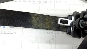 Passenger seat belt with tensioner Jeep Renegade 15- black, dry cleanable