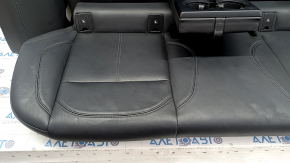 Rear row of seats 2nd row Alfa Romeo Stelvio 18-21 leather black, dry clean, torn