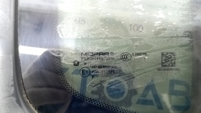 Window blind glass rear right Jeep Renegade 15- tinted, worn seal