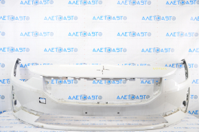 Bare front bumper Polestar 2 21- white 707, pressed