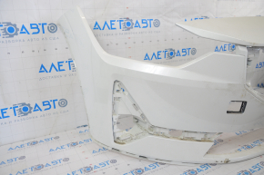 Bare front bumper Polestar 2 21- white 707, pressed
