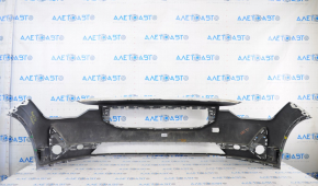 Bare front bumper Polestar 2 21- white 707, pressed
