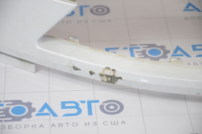 Bare front bumper Polestar 2 21- white 707, pressed