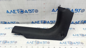 Front left threshold pad Jeep Renegade 15 - black, worn, scratches, without plug