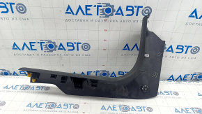 Front right threshold pad Jeep Renegade 15 - black, worn, scratches, without plug