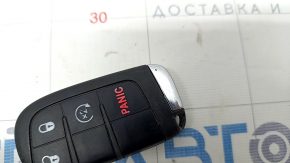 Key Jeep Renegade 15- smart 4 buttons, scratches, worn
