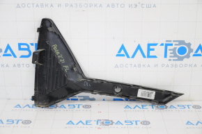 Front bumper grille side left Polestar 2 21- black gloss, without fog lights, for parking sensors