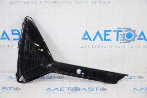 Front bumper grille side right Polestar 2 21- black gloss, without fog lights, for parking sensors