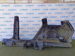 Quarter wing rear right Volvo XC90 16-22 black, with central pillar, butt