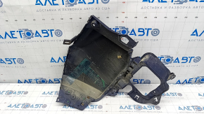 Rear bumper bare right fang Jeep Renegade 15- blue, crack crepe, dent