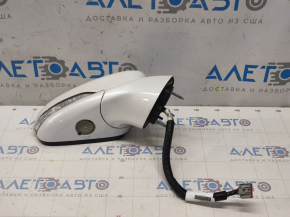 Side mirror right Ford Fusion mk5 13-20 12 pins, BSM, turn signal, heating, backlight, white