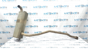 Muffler rear part with barrel Jeep Renegade 15-23 awd