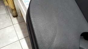 Door trim card front left Jeep Renegade 15 - black cloth, beige insert, dry cleaning, scuffs on plastic