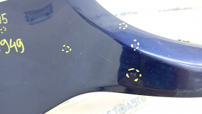 Front bumper upper part Jeep Renegade 15-18 prerest, blue, broken fasteners, pokes