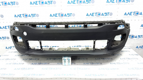 Bare front bumper Jeep Renegade 15-18 prerest, with lip, structure, dented, scratches
