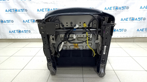 Driver's seat Honda Clarity 18-21 usa without airbag, shot, mechanical, heated, combined cloth, for dry cleaning, scratches
