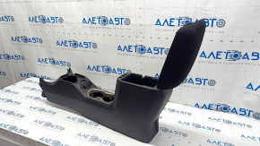 Console center armrest and cup holders Jeep Renegade 15 - black, without pads, for dry cleaning, scratches, abrasions