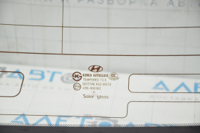 Rear glass Hyundai Sonata 11-15 air on the edge